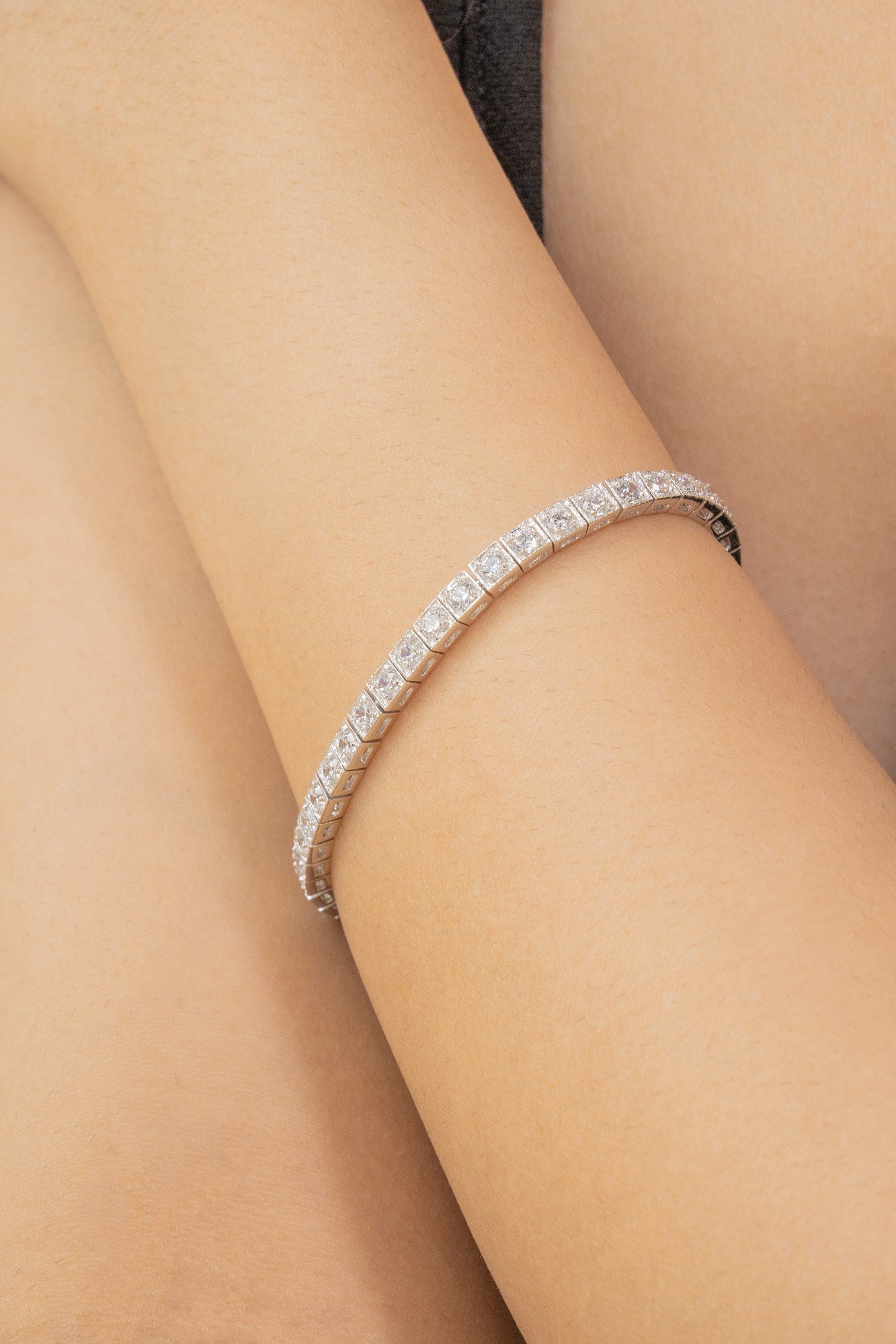 Tennis Sitara Sterling Silver Bracelet